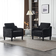 VINGLI AC117 30" Chenille Modern Oversized Upholstered Accent Chair