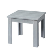 VINGLI 18 Inch Outdoor Adirondack Side Table Outdoor End Table Brown