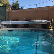 VINGLI 14 Feet Pool Solar Cover Reel Set Aluminum