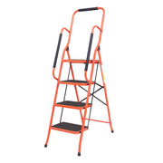 LUISLADDERS Safety Step Ladder Folding Padded Side Handrails Portable Heavy Duty Ladders 2/3/4 Step