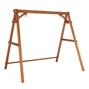 VINGLI Wooden Swing Frame Upgraded A-Frame Porch Swing Bench Stand Heavy Duty 660 LBS