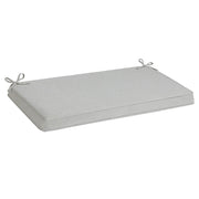 VINGLI Fabric Outdoor Bench Settee Mat Navy Blue/Grey