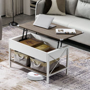 VINGLI 36" Lift Top Coffee Table with Storage