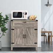 VINGLI Farmhouse Buffet Sideboards Cabinet