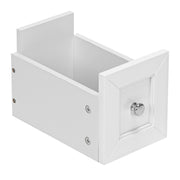 VINGLI 2 Cabinets 4 Drawers Buffet Sideboard Grey/Green/White