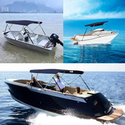 VINGLI Bimini Top Boat Cover Sun Shade Boat Waterproof Canopy