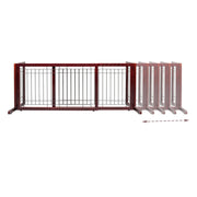 VINGLI 71" Wooden Freestanding Pet Safety Fence