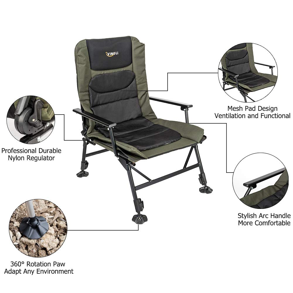Adjustable fishing best sale chair