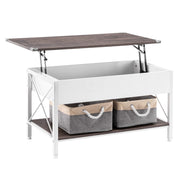 VINGLI 36" Lift Top Coffee Table with Storage