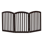 VINGLI Wooden Pet Safety Fence with Arched Top