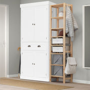 VINGLI 72" Freestanding Kitchen Pantry Cabinet with 3 Adjustable Shelves