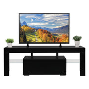 VINGLI 51" TV Stand with LED Lights