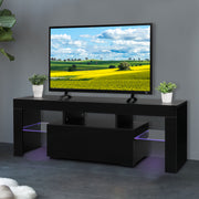 VINGLI 51" TV Stand with LED Lights