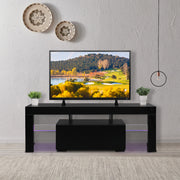 VINGLI 51" TV Stand with LED Lights