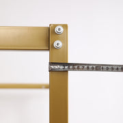 VINGLI Metal Canopy Bed Frame with Heavy Duty Steel Slat