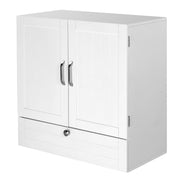 VINGLI Bathroom Cabinet Wall Mounted with 2 Doors and Shelves Over The Toilet Storage Cabinet White