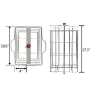 VINGLI Manual Stainless Honey Extractor Separator 2 Frames/ 3 Frame/ 4 Frames