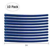 VINGLI Pool Vacuum Cleaner Automatic Suction Sweeper Swimming Pool Climb Wall Cleaner With Hose Set Blue