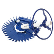 VINGLI Pool Vacuum Cleaner Automatic Suction Sweeper Swimming Pool Climb Wall Cleaner With Hose Set Blue