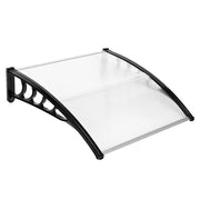 VINGLI Patio Window Awning Outdoor Awning Polycarbonate Door Canopy Cover Awnings