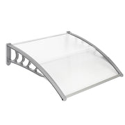 VINGLI Patio Window Awning Outdoor Awning Polycarbonate Door Canopy Cover Awnings