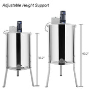 VINGLI 2 Frame/ 4 Frame Electric  Stainless  Honey Extractor Separator