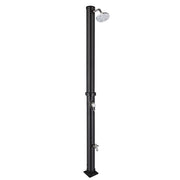 VINGLI 5.5/9.3 Gallon Solar Heated Shower with Shower Head and Foot Shower Tap