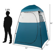 VINGLI 6.7 FT 1 Room Camping Shower Tent with Carrying Bag