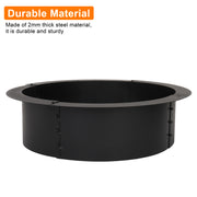 VINGLI 36" Wood Burning Outdoor Fire Pit