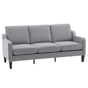 VINGLI 71in Mid-Century Modern Sofa Couch 3-Seat for for Small Space
