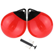 VINGLI 2 PCS Inflatable Mooring Buoy Boat Fenders Ball Round Anchor for Boat Red