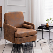 VINGLI AC118 25" Fabric Oversized Upholstered Accent Chair