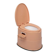 VINGLI Portable Travel Toilet Detachable Toilet Lightweight Outdoor Indoor Toilet for Camping Grey/White/Brown