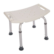 OMECAL 450lbs Shower Chair With Safety Steel Fram & Back and Arms