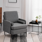 VINGLI AC118 25" Fabric Oversized Upholstered Accent Chair