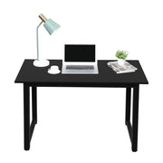 VINGLI 47” Computer Desk Office Desk Game Table Black/Walnut/Teak