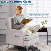 VINGLI AC118 25" Fabric Oversized Upholstered Accent Chair