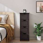 VINGLI Bathroom Floor Cabinet Storage