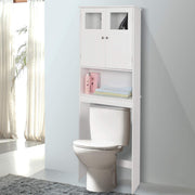 VINGLI Bathroom Wall Cabinet 21x8.5x25 Modern White Medicine Cabinet  Organizer Over The Toilet