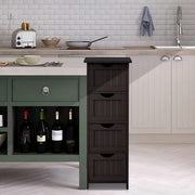 VINGLI Bathroom Floor Cabinet Storage