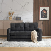 VINGLI 84" Fabric Loveseat Sleeper Sofa