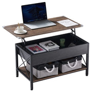 VINGLI 36" Lift Top Coffee Table with Storage