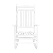 VINGLI Wooden Rocking Chair Porch Rocker
