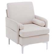 VINGLI 25" Wide Mid Century Modern Chair Oversize Armchair Single Sofa